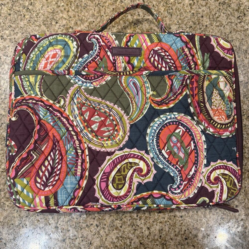 Vera Bradley Floral  Laptop/Tablet Bag (14.5"x 11”)